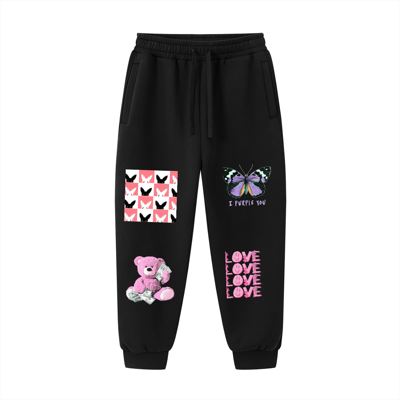 Essential Drawstring Jogged Sweatpants